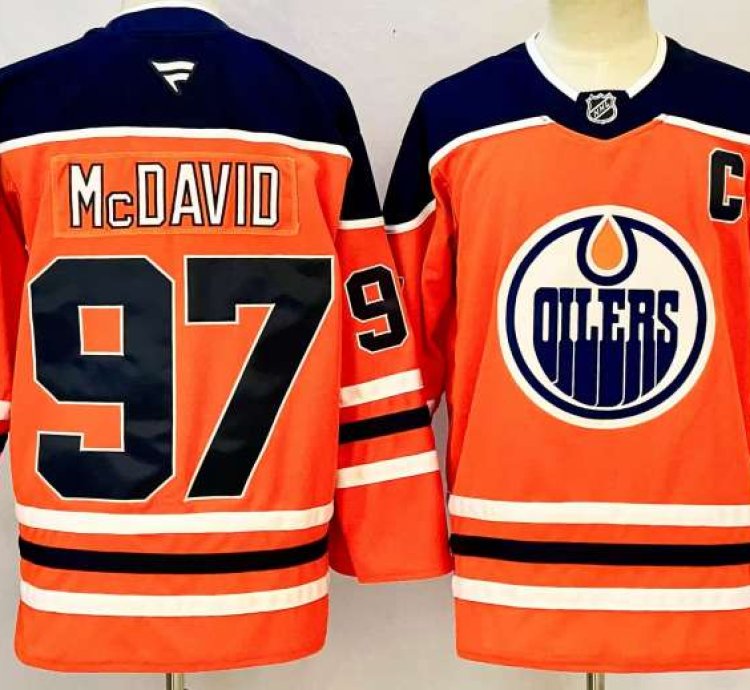 Edmonton Oilers 97 Connor Mcdavid Jersey