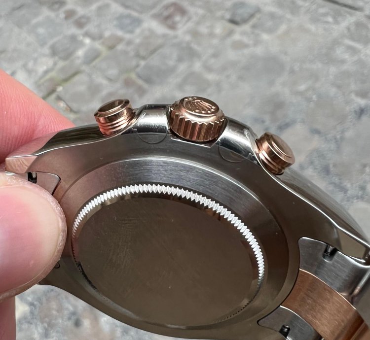 Rolex Yacht-master Ii Oro Rosa Rose Gold Steel Full Set Plastiche Plastic