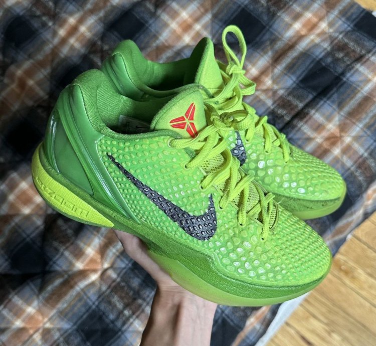 2020 Nike Zoom Green Kobe 6 Proto Grinch