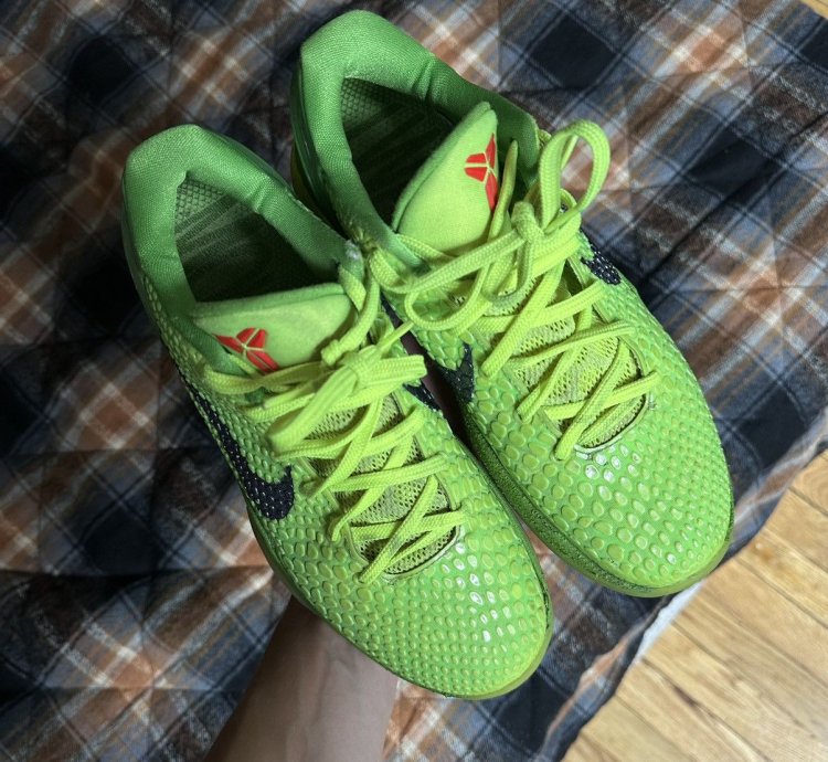 2020 Nike Zoom Green Kobe 6 Proto Grinch