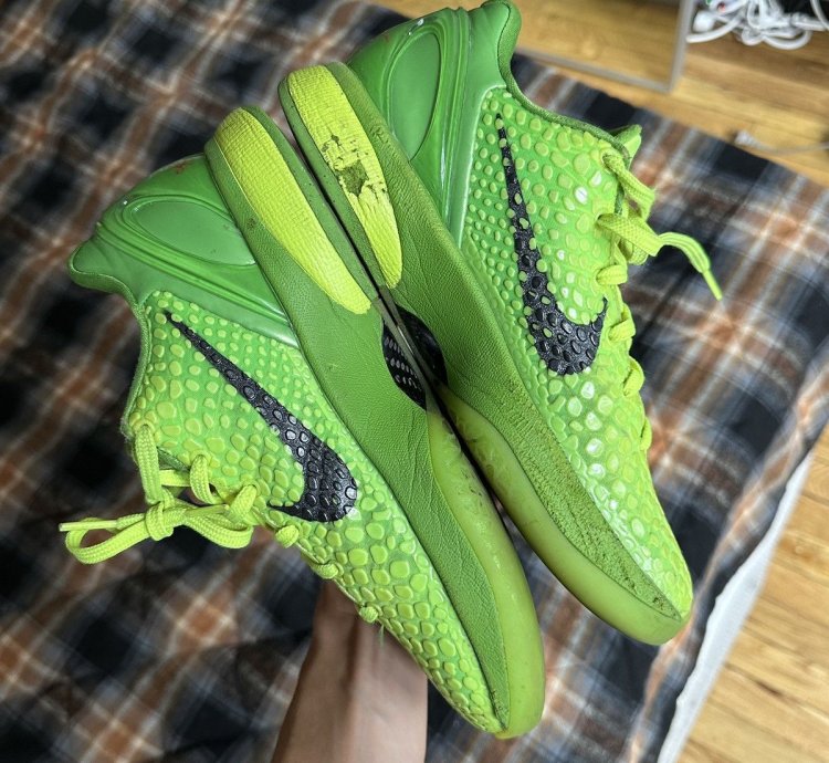 2020 Nike Zoom Green Kobe 6 Proto Grinch