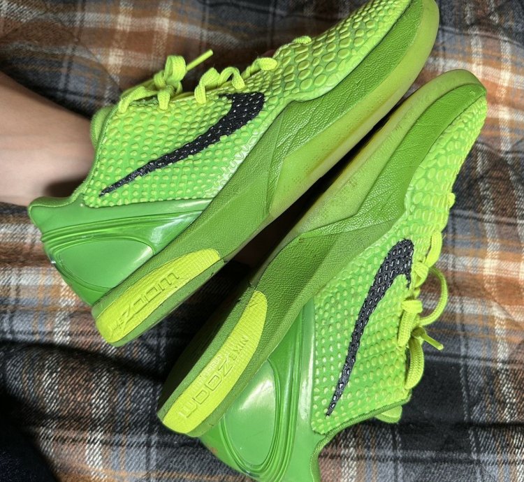 2020 Nike Zoom Green Kobe 6 Proto Grinch