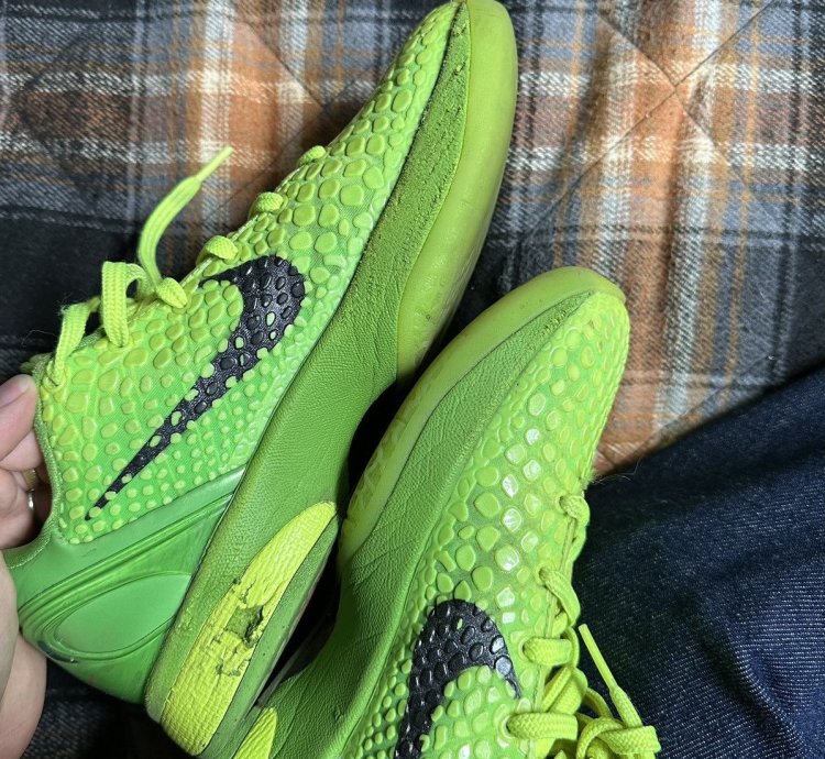 2020 Nike Zoom Green Kobe 6 Proto Grinch