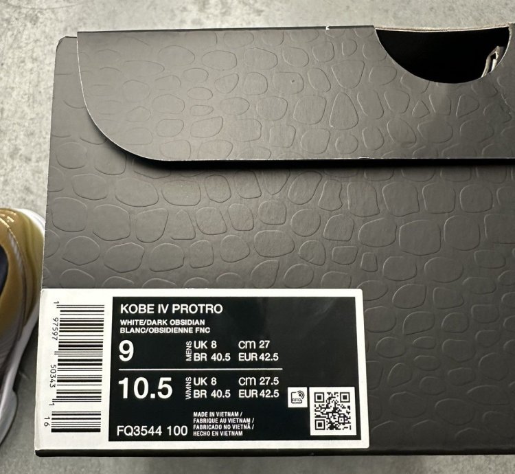 2024 Nike Kobe 4 Protro Gold Medal