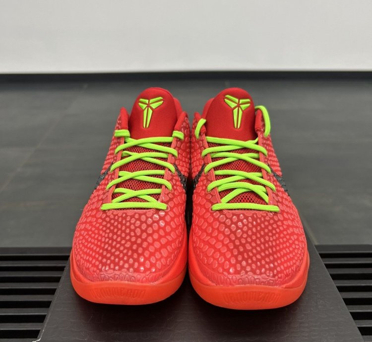 72244 Nike Kobe 6 Proto Reverse Grinch