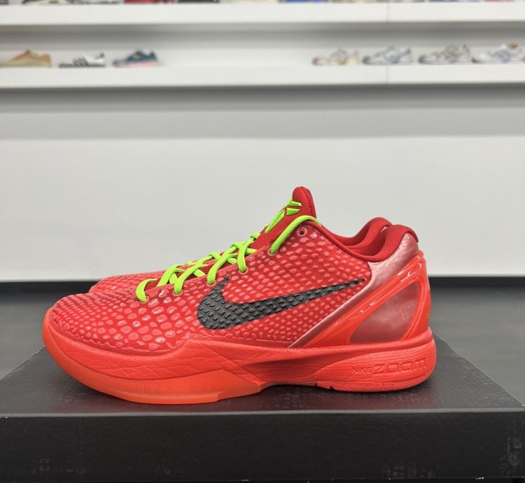 72244 Nike Kobe 6 Proto Reverse Grinch