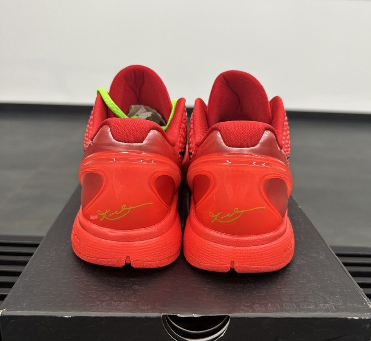 72244 Nike Kobe 6 Proto Reverse Grinch