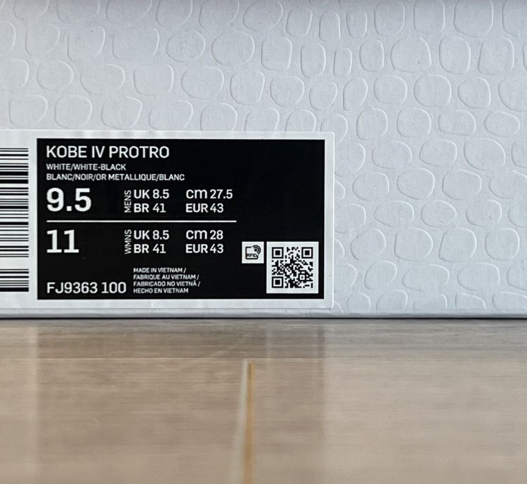 Nike Kobe 4 Protro For Gigi