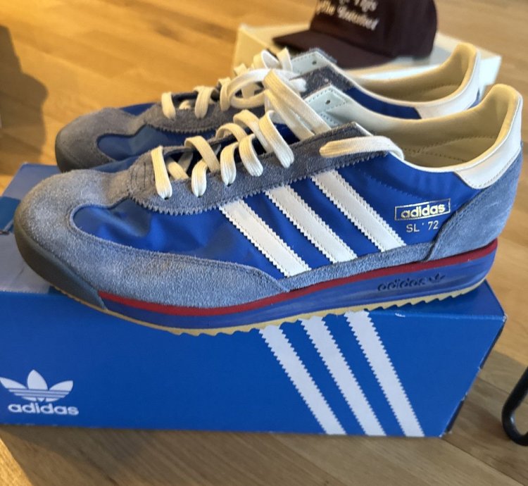 Adidas Originals Sl 72 Rs Blue Ig 2132 Size 12