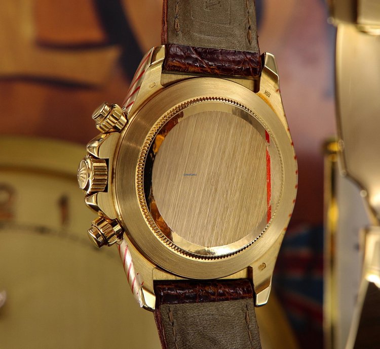 Rolex Daytona Zenith Ref 16518 18kt Yellow Gold From 1991 With Rolex Service 2022