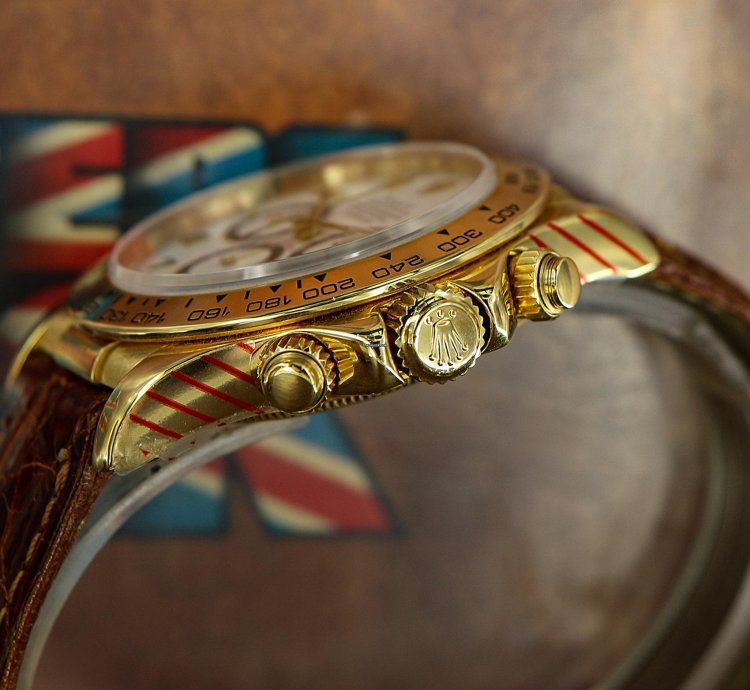 Rolex Daytona Zenith Ref 16518 18kt Yellow Gold From 1991 With Rolex Service 2022