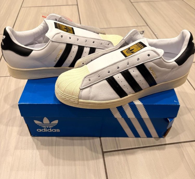 Adidas Originals Superstar Laceless Size 9 5