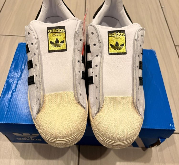 Adidas Originals Superstar Laceless Size 9 5