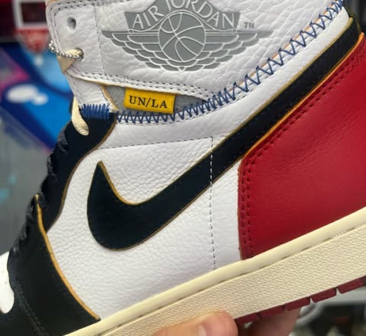 Union La X Air Jordan 1 Retro High Nrg black Toe
