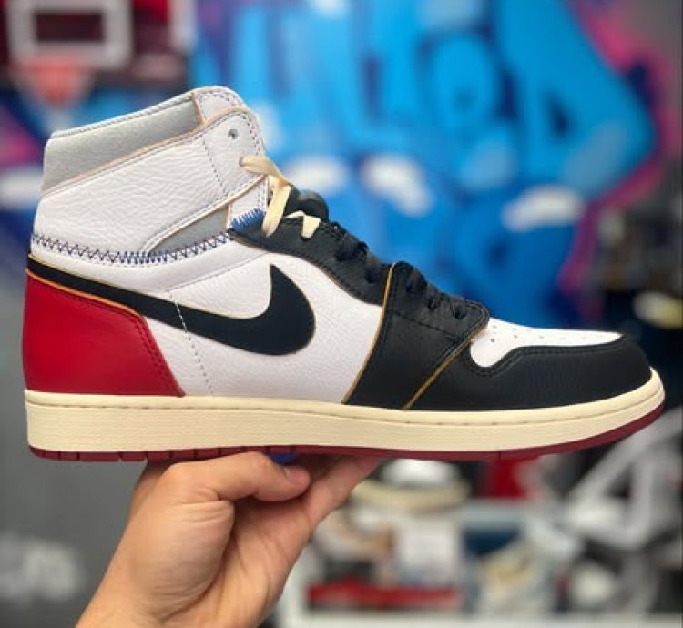 Union La X Air Jordan 1 Retro High Nrg black Toe