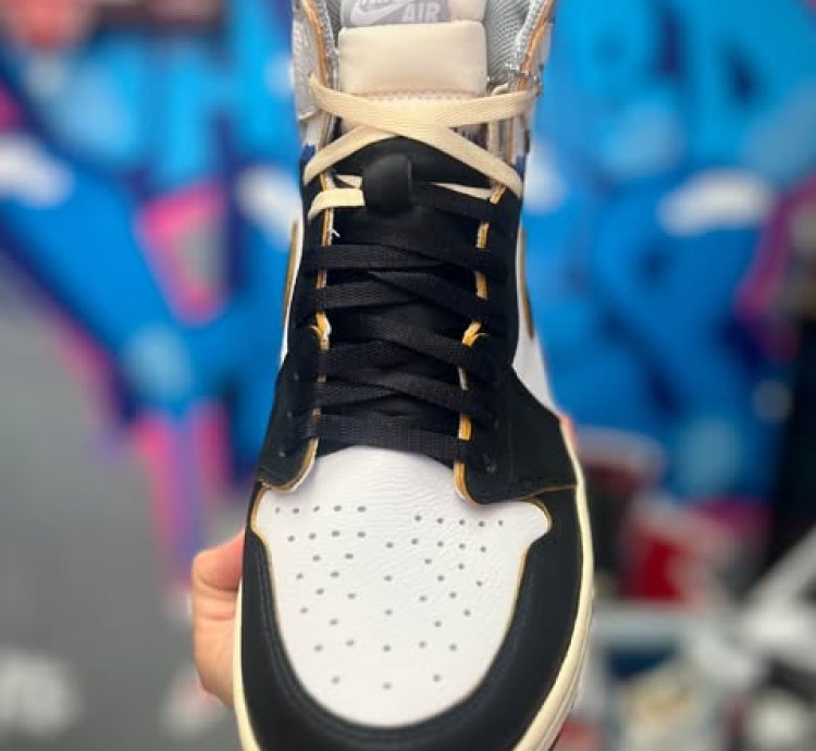Union La X Air Jordan 1 Retro High Nrg black Toe