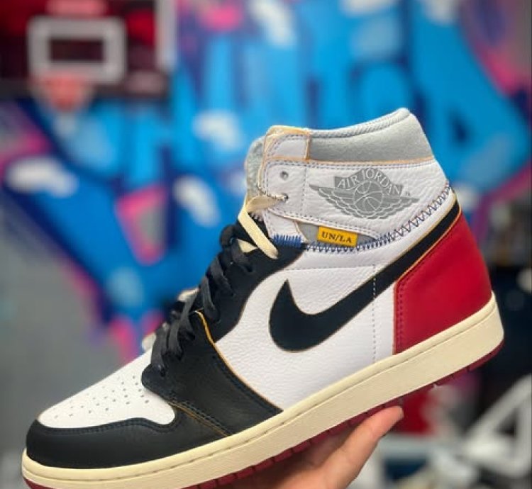 Union La X Air Jordan 1 Retro High Nrg black Toe