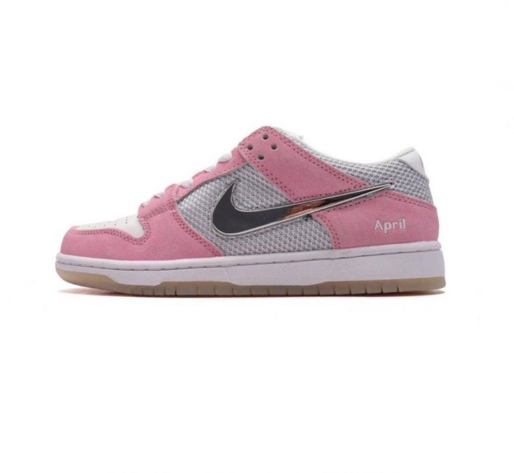 April Skateboards Pink x Nike Sb Dunk Low