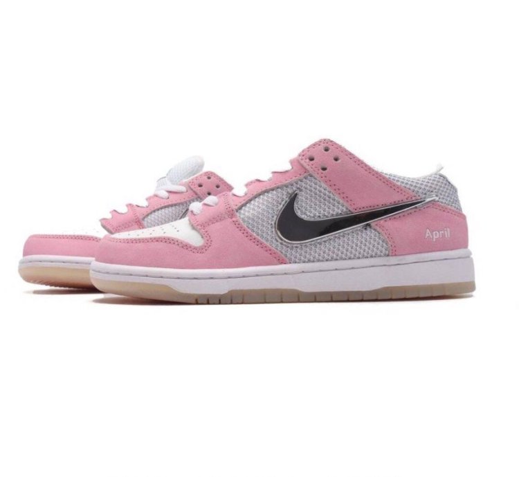 April Skateboards Pink x Nike Sb Dunk Low