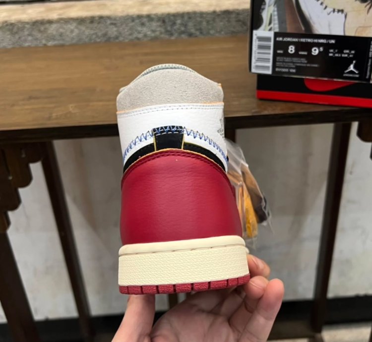 Union La X Air Jordan 1 Retro High Nrg black Toe