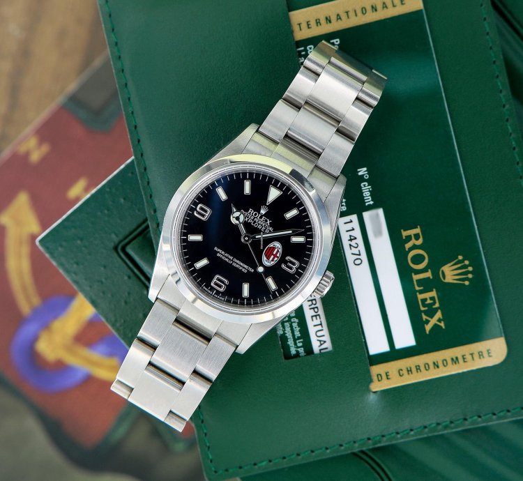 Rolex Explorer Limited Edition Milan Club Ref 114270 Full Set