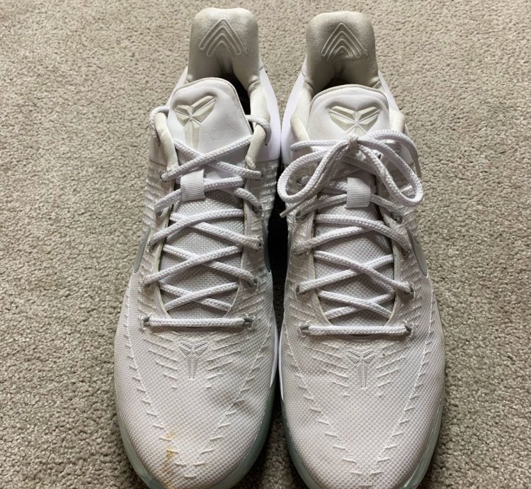Nike Kobe Bryant White Chrome Men Shoes