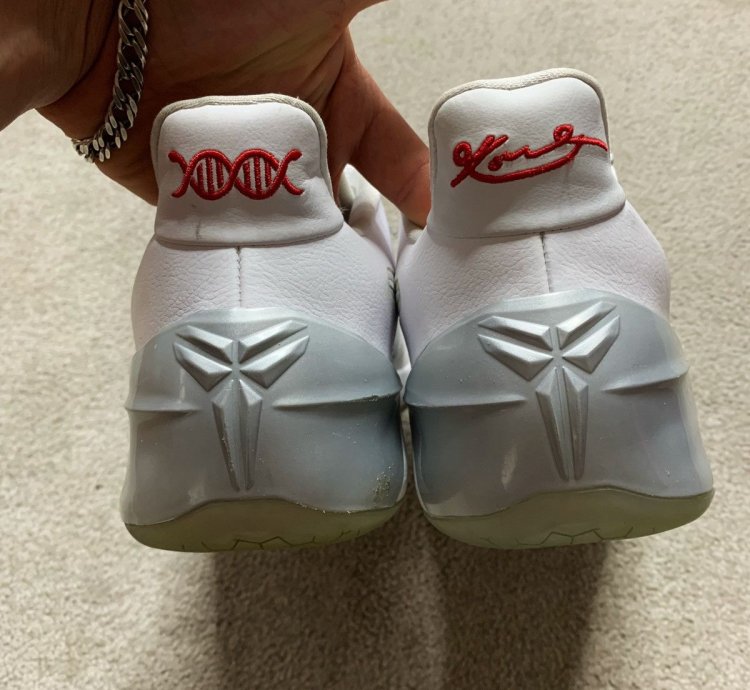 Nike Kobe Bryant White Chrome Men Shoes