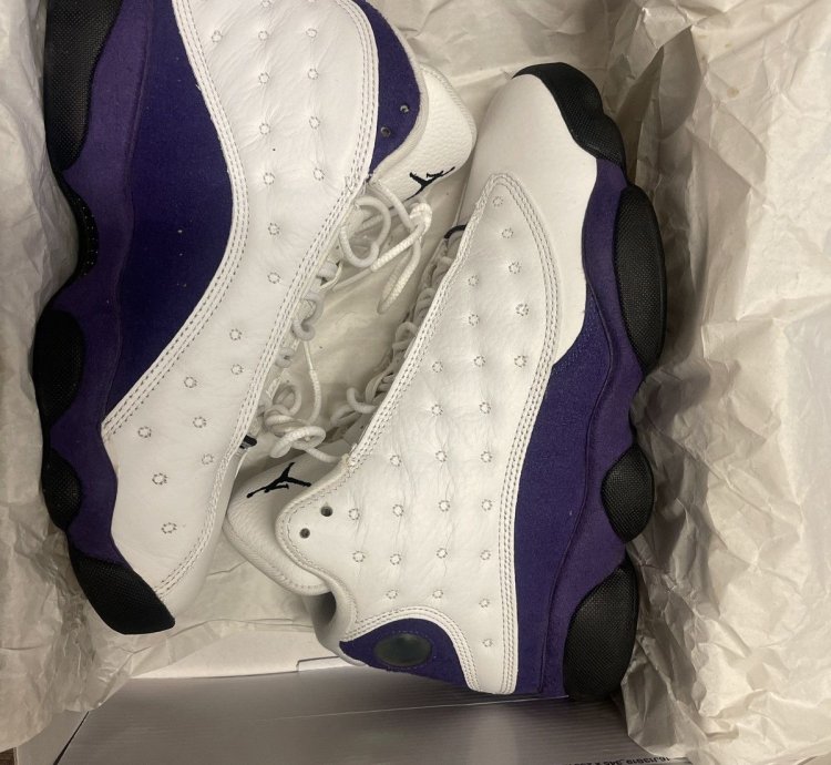 Brand New Jordan 13s Purple