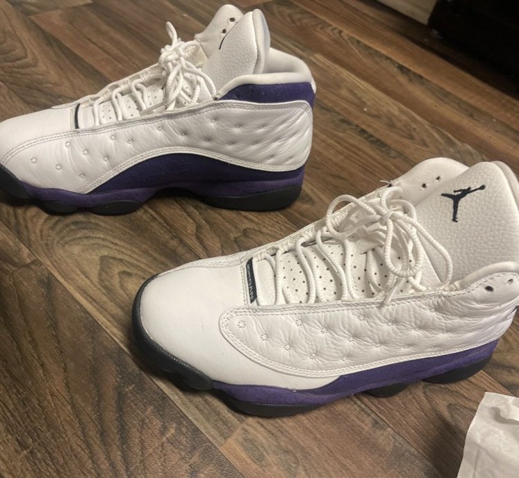 Brand New Jordan 13s Purple