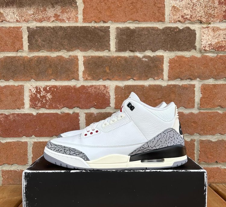 Air Jordan 3 Retro white Cement Reimagined