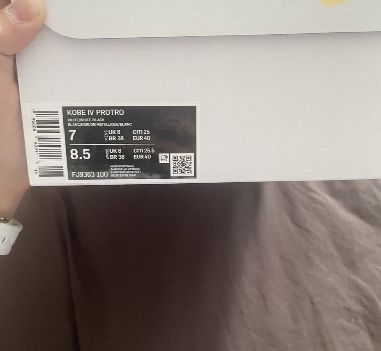 Brand New Kobe 4 Iv Mambacita Gigi