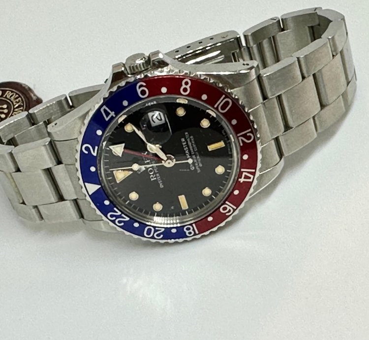 Rolex Gmt-master 16750 Nos Stickets Unique