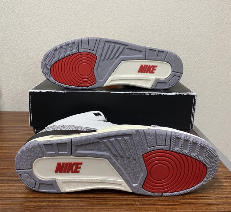 Air Jordan 3 Retro white Cement Reimagined