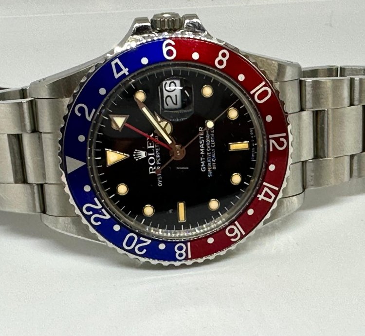 Rolex Gmt-master 16750 Nos Stickets Unique