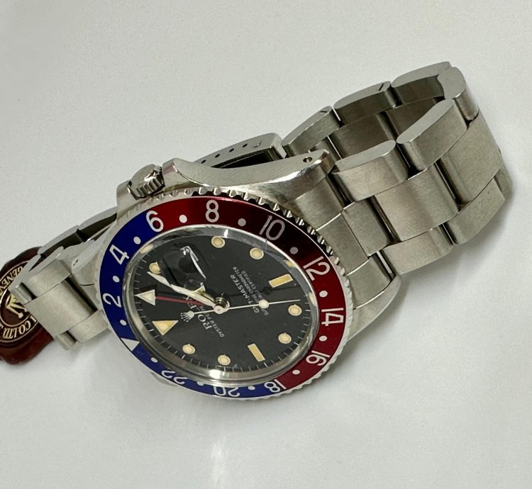 Rolex Gmt-master 16750 Nos Stickets Unique