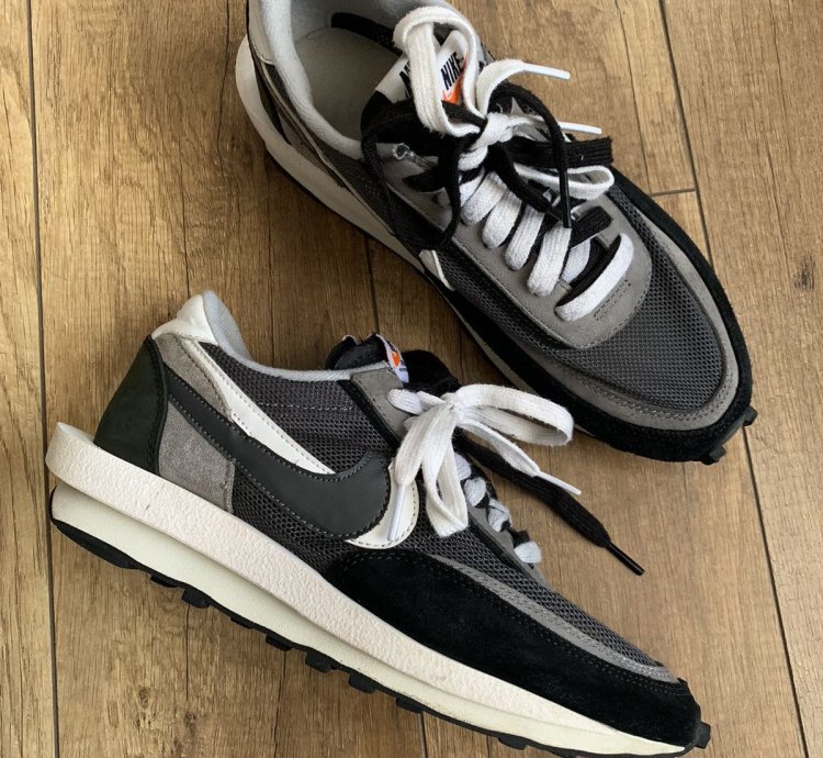 Nike Ld Sacai Waffle Black Sneakers Shoes