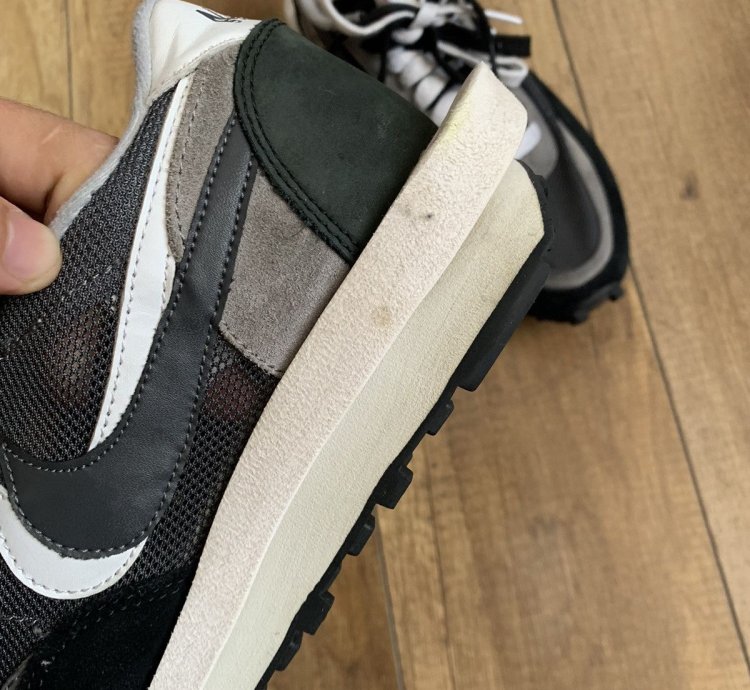 Nike Ld Sacai Waffle Black Sneakers Shoes
