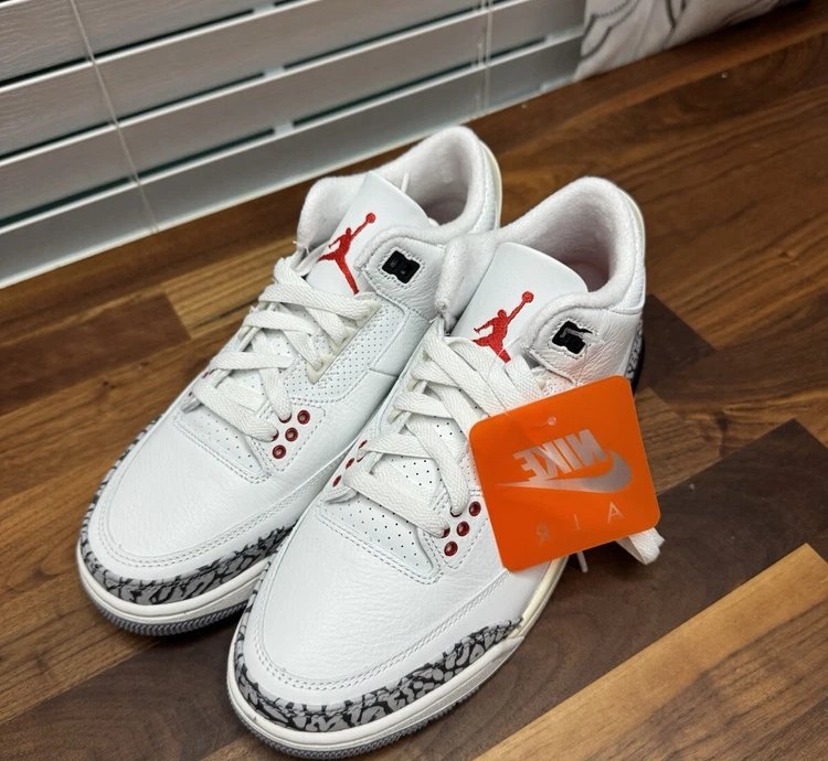 Air Jordan 3 Retro white Cement Reimagined