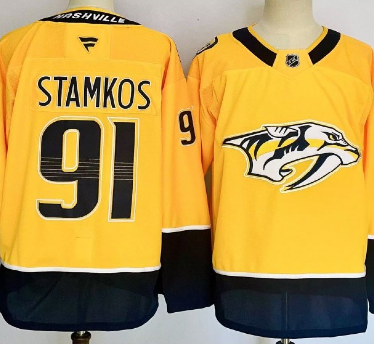 Nashville Predators 91 Steven Stamkos Jersey