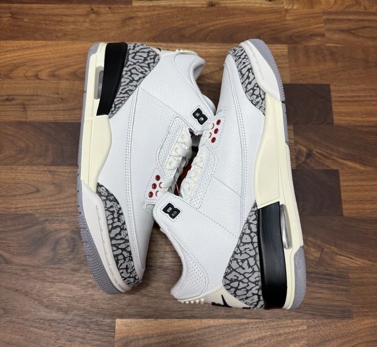 Air Jordan 3 Retro white Cement Reimagined
