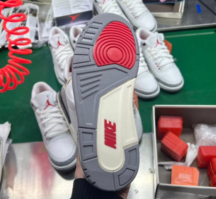 Air Jordan 3 Retro white Cement Reimagined