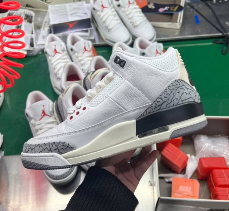 Air Jordan 3 Retro white Cement Reimagined