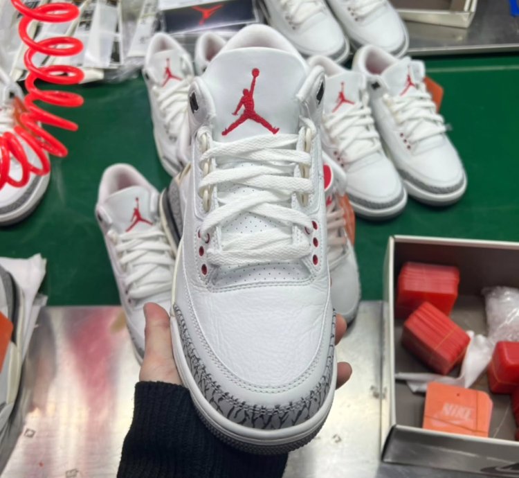 Air Jordan 3 Retro white Cement Reimagined