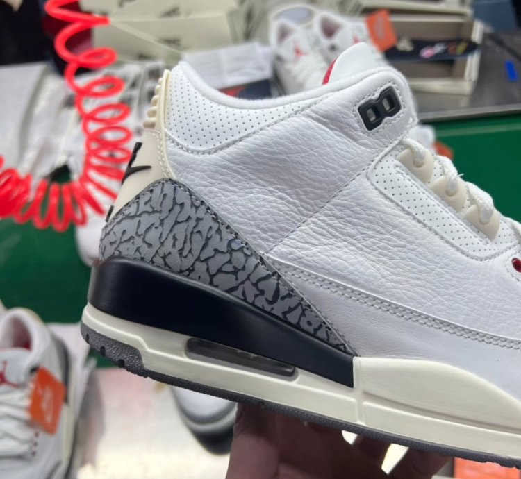 Air Jordan 3 Retro white Cement Reimagined