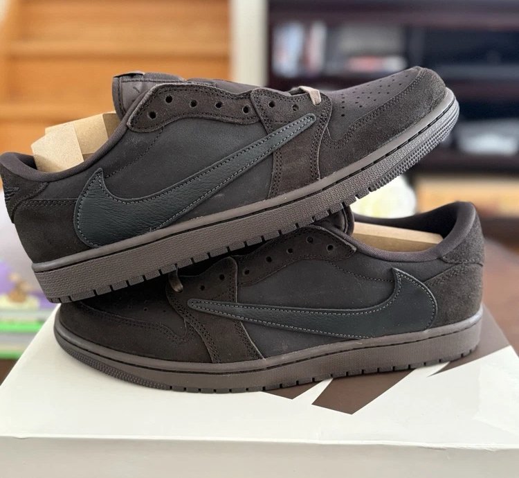 Travis Scott X Air Jordan 1 Low Og Sp Velvet Brown