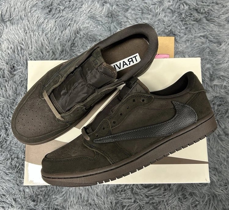 Travis Scott X Air Jordan 1 Low Og Sp Velvet Brown