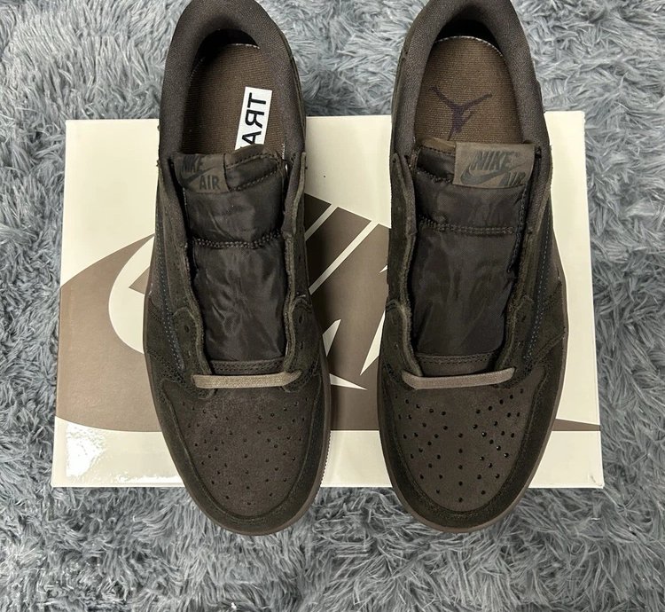 Travis Scott X Air Jordan 1 Low Og Sp Velvet Brown