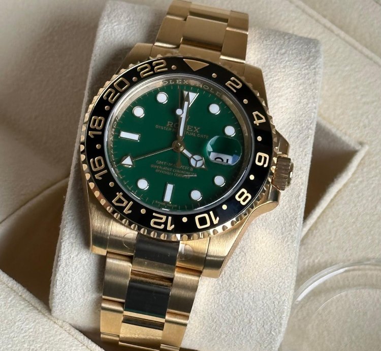 Rolex Gmt-master Ii 116718ln All Stickers Nos Eu 2014 Unworn Chromalight Ungetragen
