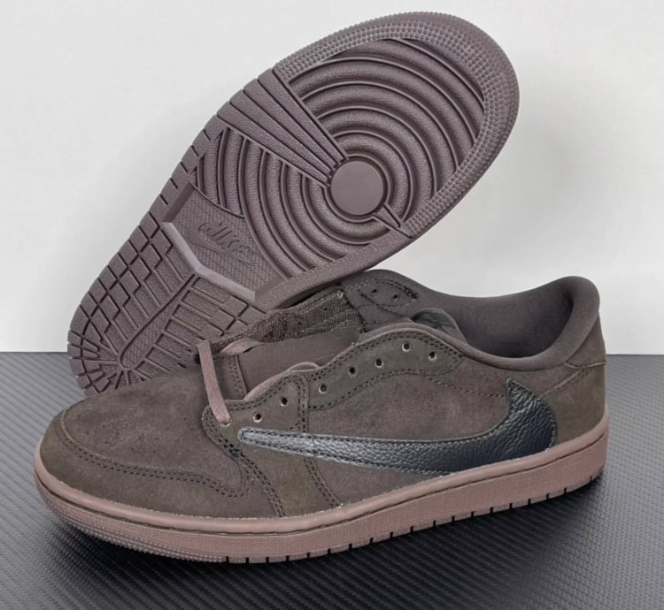 Travis Scott X Air Jordan 1 Low Og Sp Velvet Brown