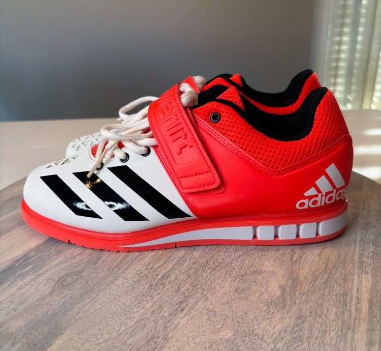 Adidas Powerlift 3 Neon Orange Men Shoes Trainers Size 7